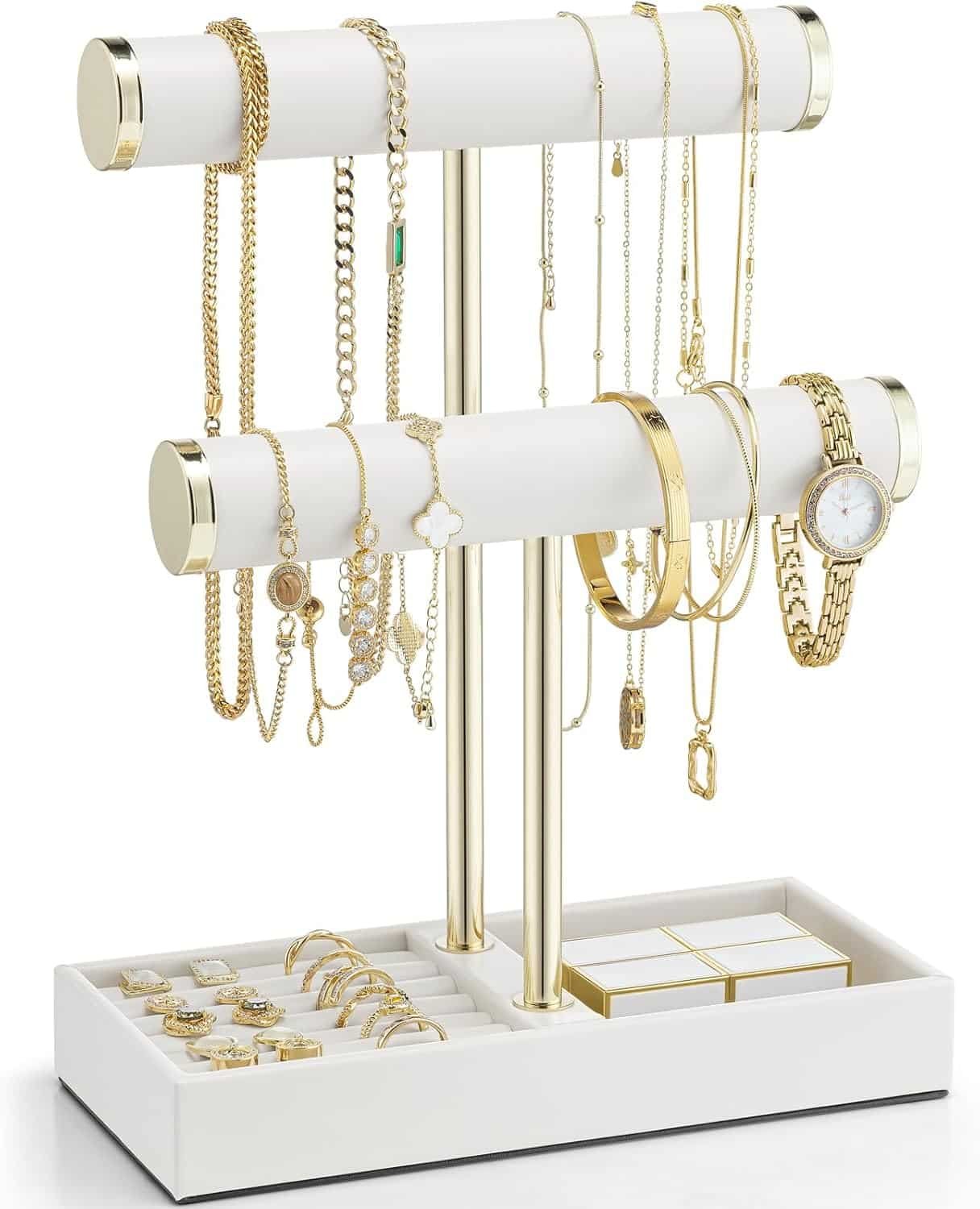Vlando 2-Tier Jewelry Organizer Stand Review