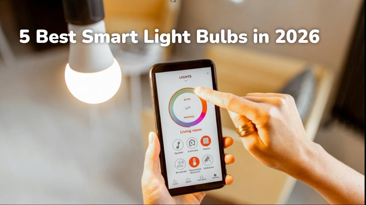 5 Best Smart Light Bulbs Actually Worth Buying in 2026