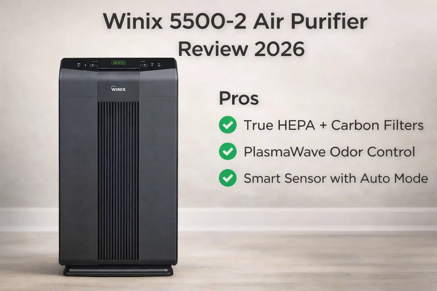 Winix 5510 Air Purifier Review – Is It Worth Buying in 2026